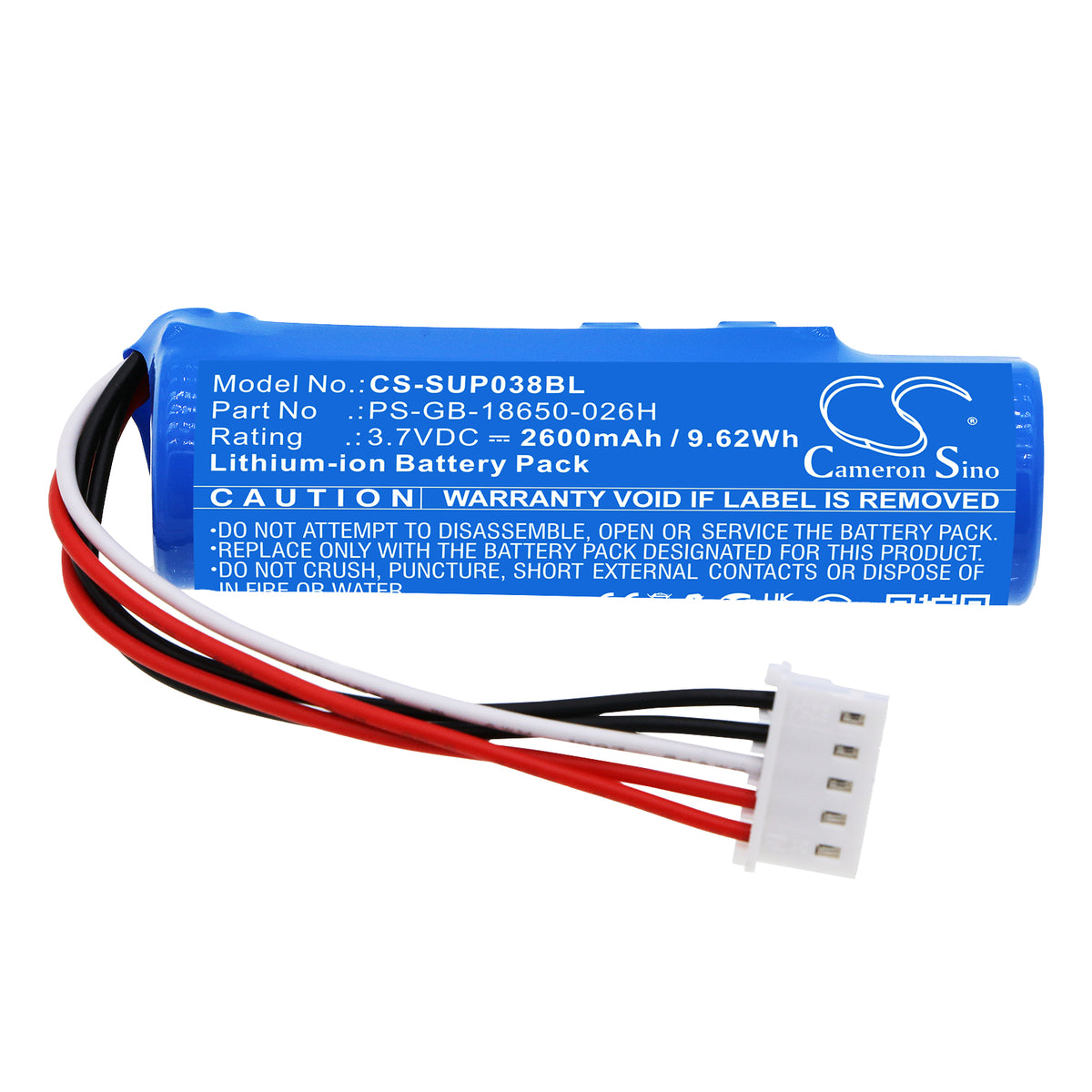 Replacement Battery for SumUp 3G Printer – Payment Terminal – 2600mAh / 3.7V