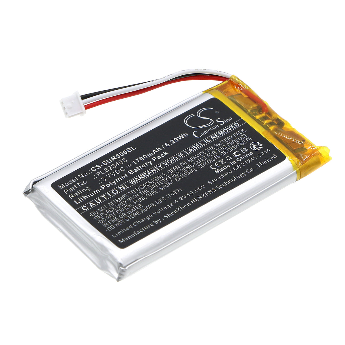 Replacement Battery for Savant Remote Control 500 – Remote Control – 1700mAh / 3.7V