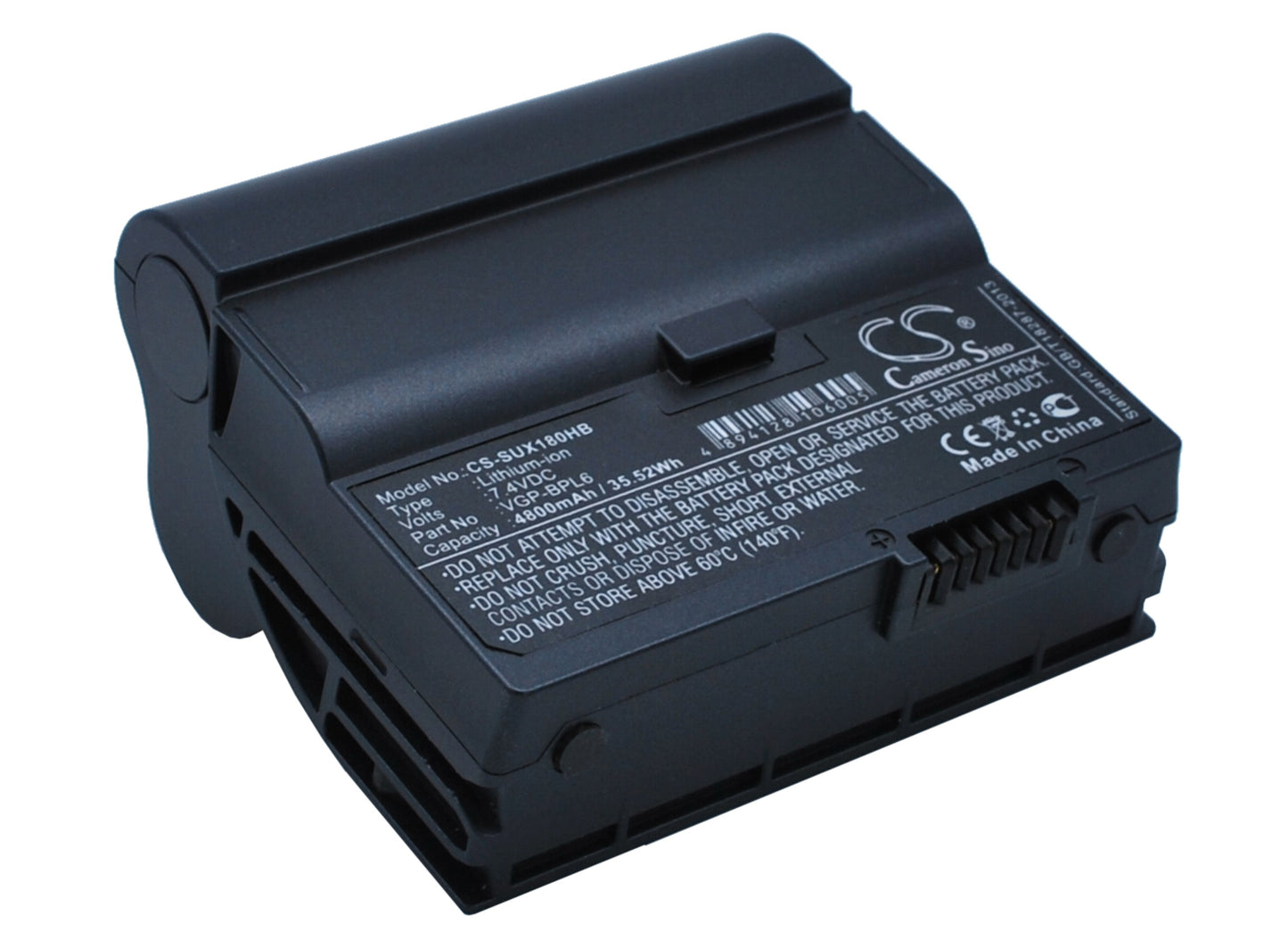 Replacement Battery for Sony VAIO VGN-UX17GP – Notebook, Laptop – 4800mAh / 7.4V - image 2