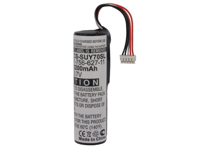 Replacement Battery for Sony  NV-U70 – GPS, Navigator – 2200mAh / 3.7V