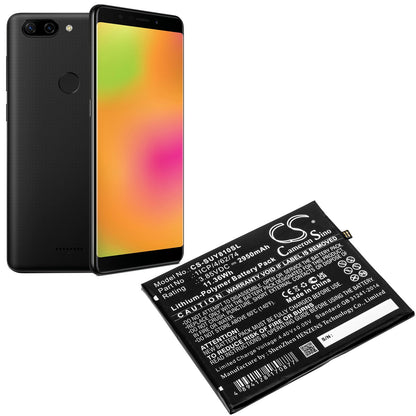 Replacement Battery for Sugar  Y8 Max – Mobile, SmartPhone – 2950mAh / 11.36Wh / 3.85V
