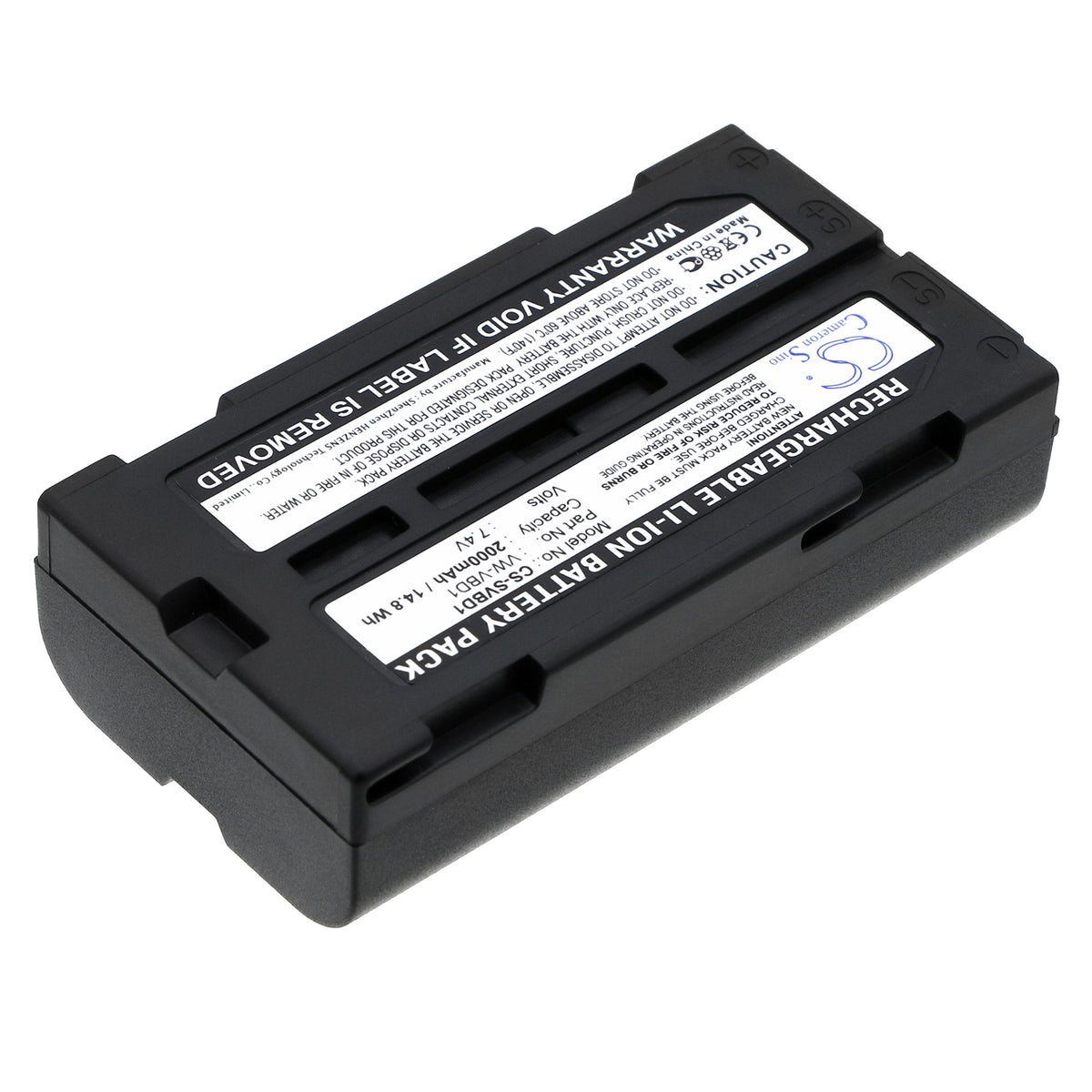 Replacement Battery for Hitachi | RCA | JVC | Panasonic | Proscan | Fuji VLH100L – Camera – 2000mAh / 7.4V
