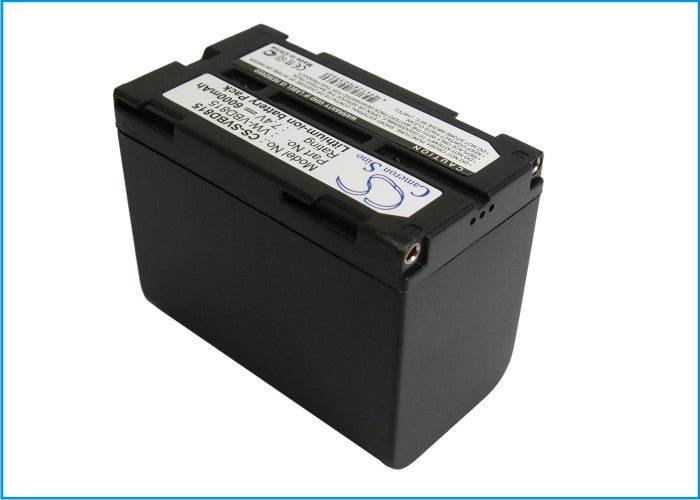 Replacement Battery for Panasonic  NV-DX100 – Camera – 6000mAh / 7.4V