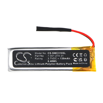 Replacement Battery for Sony  WI-C200 – Wireless Headset – 130mAh / 0.48Wh / 3.7V