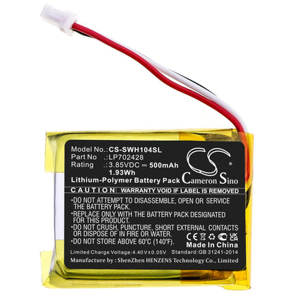 Replacement Battery for Sony  WF-1000XM4 Charging Case – Wireless Headset – 500mAh / 1.93Wh / 3.85V