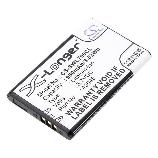 Replacement Battery for Swissvoice L7 – Cordless Phone – 950mAh / 3.7V