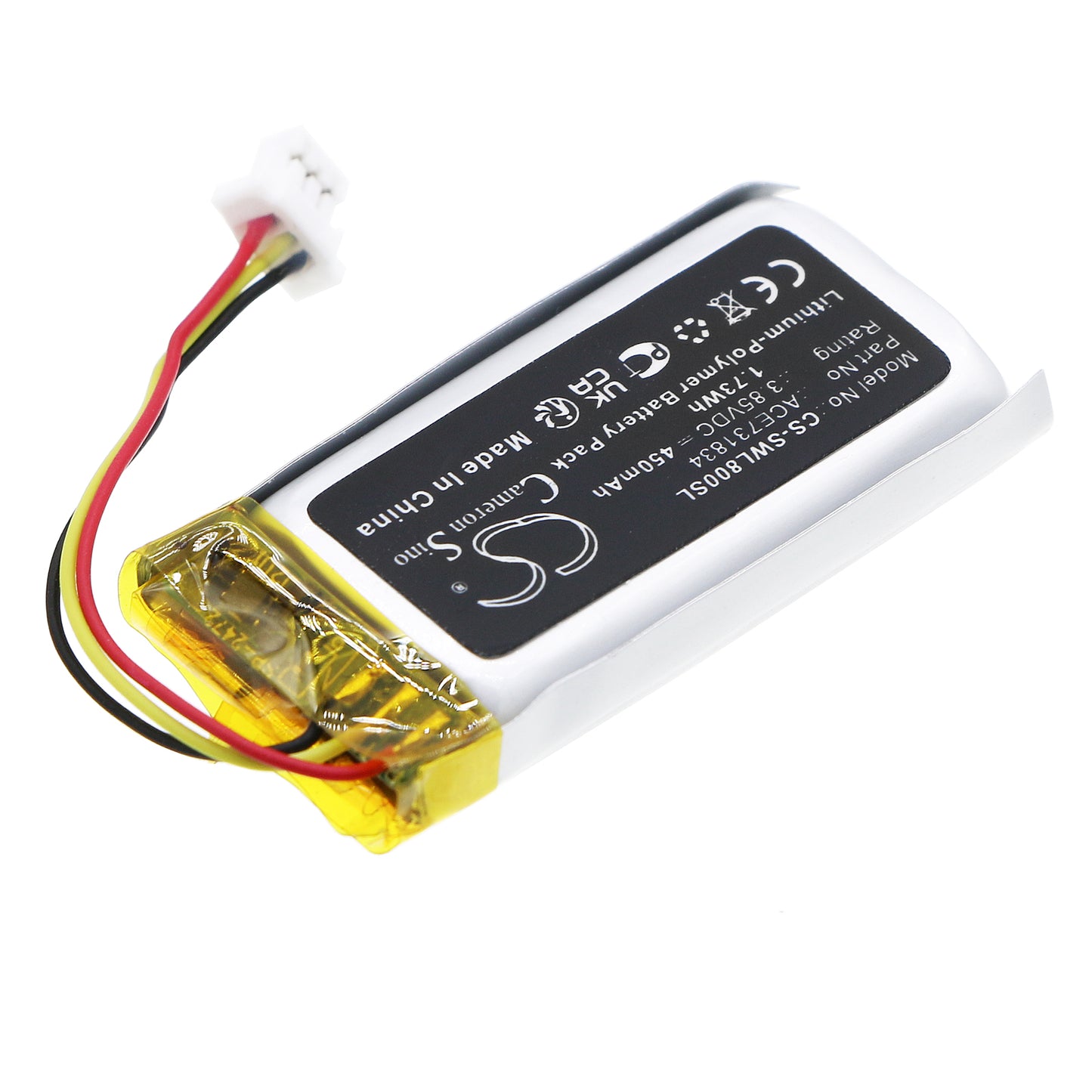 Replacement Battery for Sony  LinkBuds S Charging Case – 450mAh / 1.73Wh