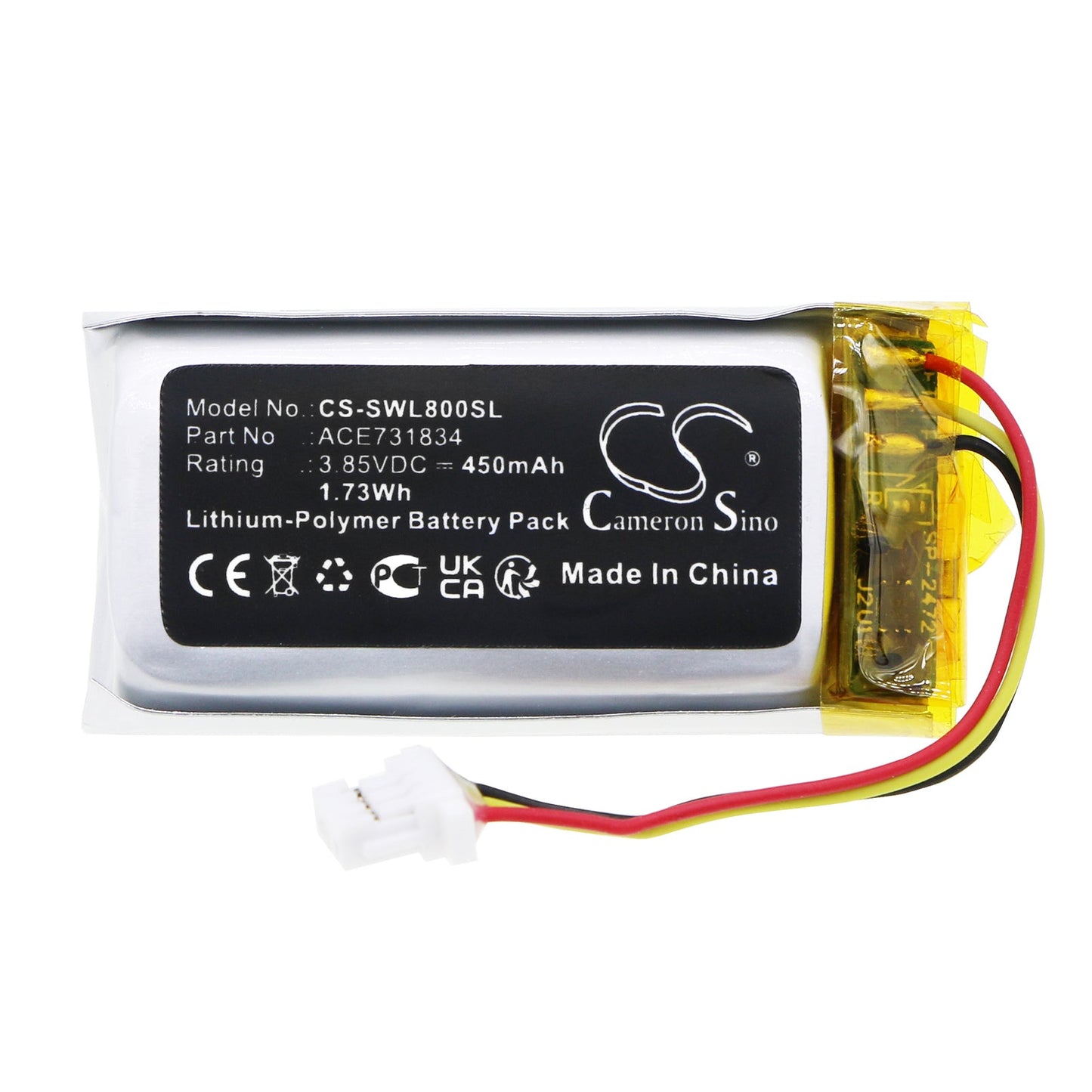 Replacement Battery for Sony  LinkBuds S Charging Case – Speaker – 450mAh / 1.73Wh / 3.85V