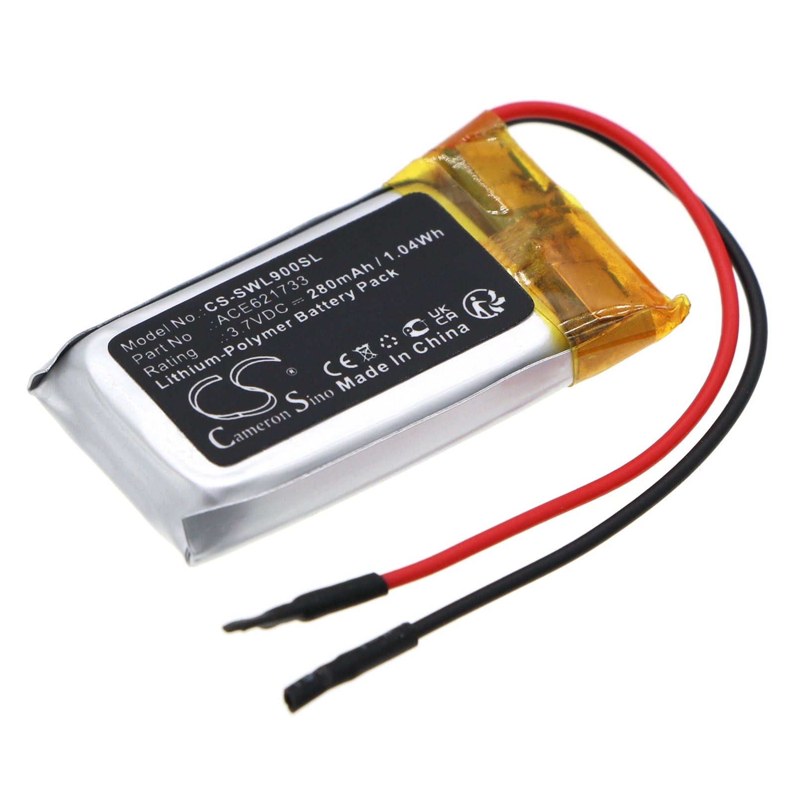 Replacement Battery for Fiio BTR3K – Music – 280mAh / 3.7V - image 1