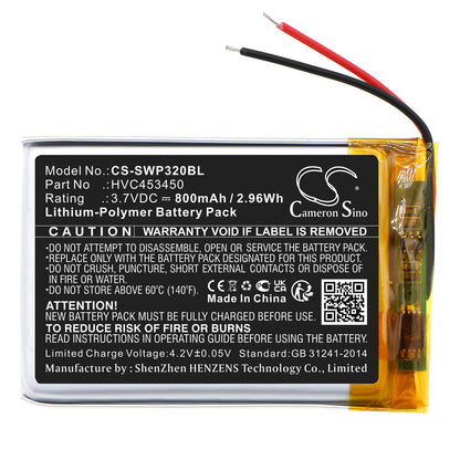 Replacement Battery for Stripe WisePad 3 – Payment Terminal – 800mAh / 3.7V