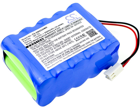 Replacement Battery for Top Corporation | Smiths Top-5300 – Medical – 2000mAh / 12V