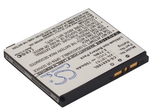 Replacement Battery for Sharp  SH6110 – Mobile, SmartPhone – 750mAh / 3.7V