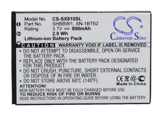 Replacement Battery for Sharp | SoftBank 8010C – Mobile, SmartPhone – 650mAh / 3.7V - image 1