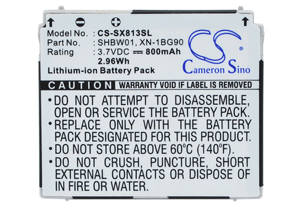 Replacement Battery for Sharp SX813 – Mobile, SmartPhone – 850mAh / 3.7V - image 5