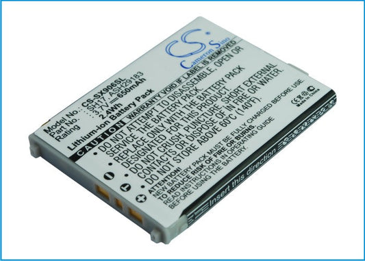 Replacement Battery for Sharp  906H – Mobile, SmartPhone – 650mAh / 3.7V