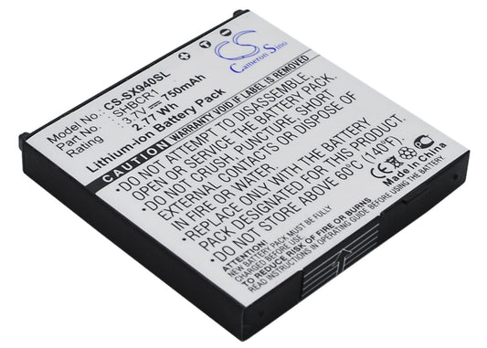 Replacement Battery for Sharp  940SH – Mobile, SmartPhone – 750mAh / 3.7V