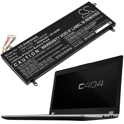 Replacement Battery for Gigabyte  P34G V1 – Notebook, Laptop – 4200mAh / 46.62Wh / 11.1V