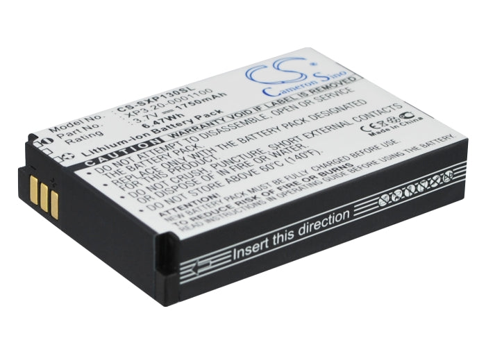 Replacement Battery for Sonim | Land Rover | Seals | Socketmobile Armor XP3400 – Mobile, SmartPhone – 1750mAh / 3.7V - image 1