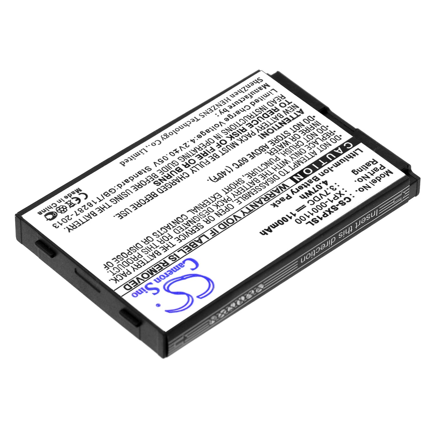 Replacement Battery for Sonim  XP1 – Mobile, SmartPhone – 1100mAh / 4.07Wh / 3.7V