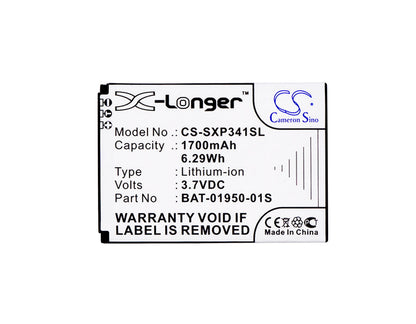 Replacement Battery for Socketmobile  Sonim XP Strike – Mobile, SmartPhone – 1700mAh / 6.29Wh / 3.7V