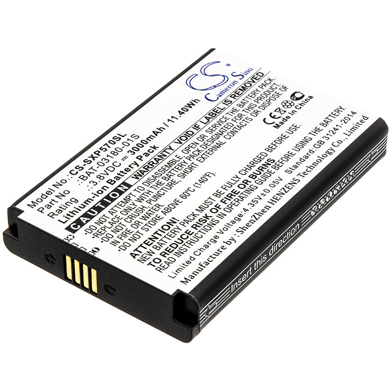 Replacement Battery for Sonim XP5 – Mobile, SmartPhone – 3000mAh / 3.8V - image 1