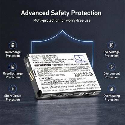 Replacement Battery for Sonim XP5900 – Mobile, SmartPhone – 3300mAh / 3.85V