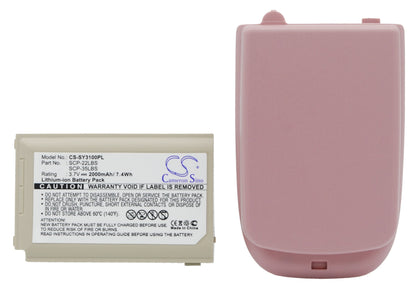 Replacement Battery for Sanyo SCP-3100 – Mobile, SmartPhone – 2000mAh / 3.7V - image 1