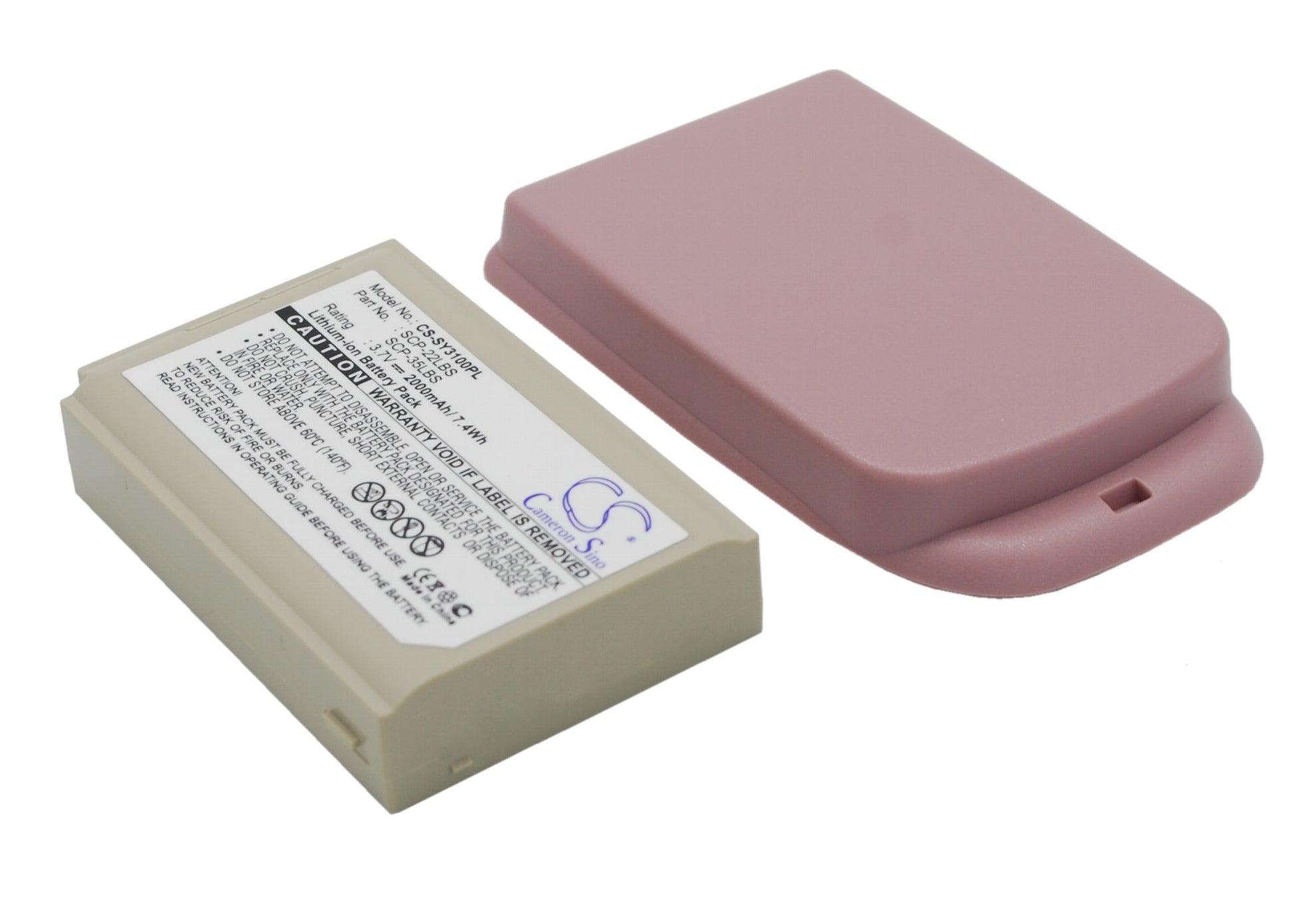 Replacement Battery for Sanyo SCP-3100 – Mobile, SmartPhone – 2000mAh / 3.7V - image 2