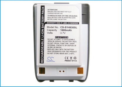 Replacement Battery for Sanyo RL-4930 – Mobile, SmartPhone – 1600mAh / 3.7V - image 5