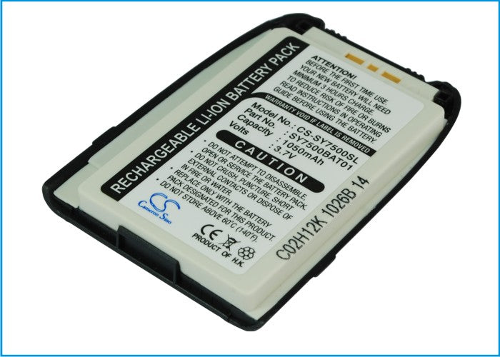 Replacement Battery for Sanyo  7500 – Mobile, SmartPhone – 1050mAh / 3.7V