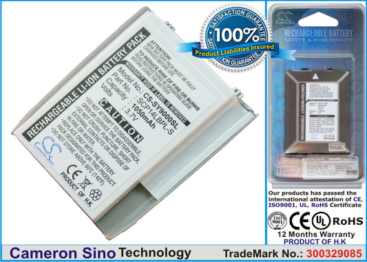 Replacement Battery for Sanyo MM9000 – Mobile, SmartPhone – 1050mAh / 3.7V - image 1