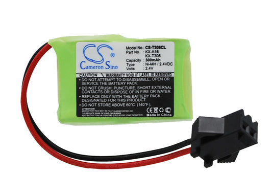 Replacement Battery for Panasonic KX-A16 – Cordless Phone – 300mAh / 2.4V