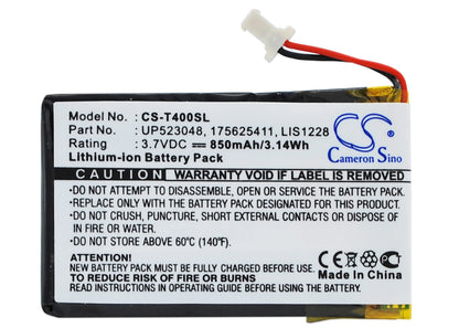 Replacement Battery for Sony Clie PEG-T400 – PDA, Pocket PC – 850mAh / 3.7V