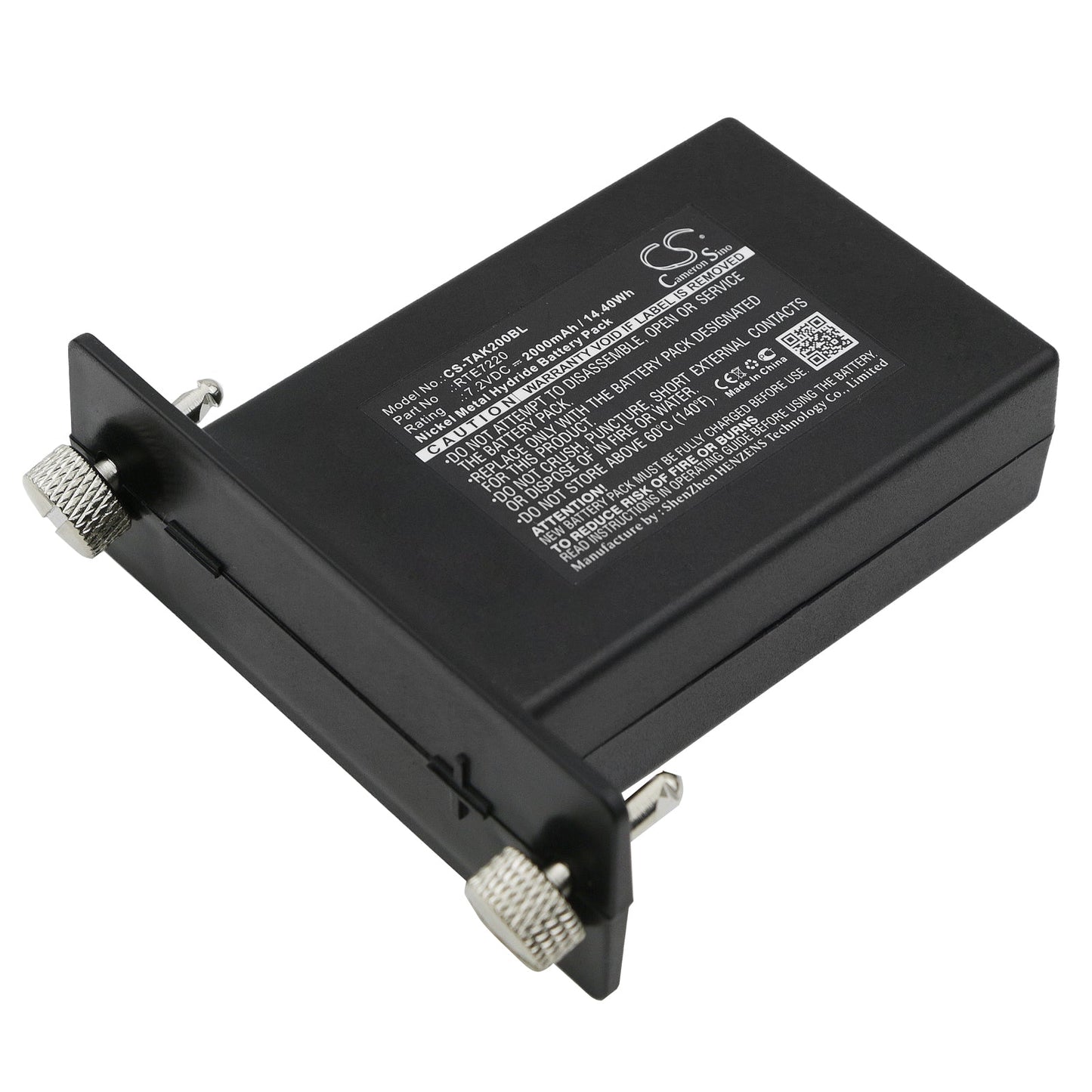 Replacement Battery for Schwing  Betonpumpe AK2 – Crane Remote Control – 2000mAh / 14.40Wh / 7.2V
