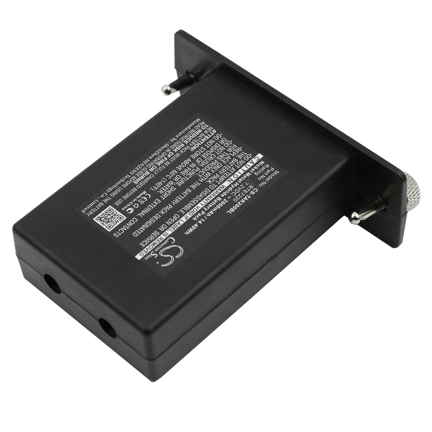 Replacement Battery for Teletec  10191556 – Crane Remote Control – 2000mAh / 14.40Wh / 7.2V