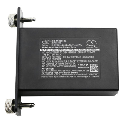 Replacement Battery for Schwing  Betonpumpe AK2 – Crane Remote Control – 2000mAh / 14.40Wh / 7.2V