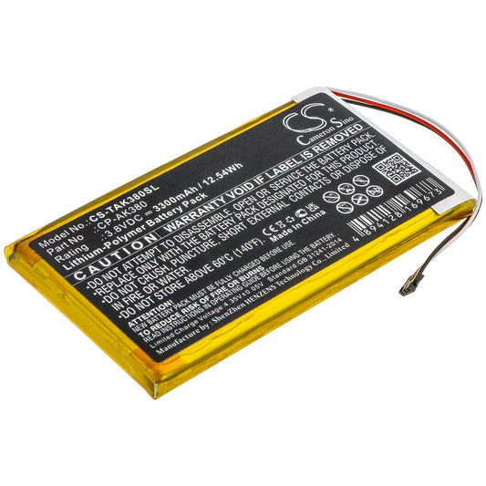 Replacement Battery for Astell&Kern AK300 – Media Player – 3300mAh / 3.8V