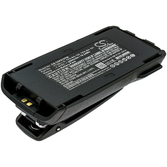 Replacement Battery for Tait | Radon TP8100 – Two-Way Radio – 2600mAh / 7.4V