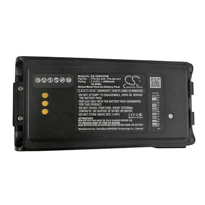 Replacement Battery for Radon  351 – Two-Way Radio – 2500mAh / 18.00Wh / 7.2V