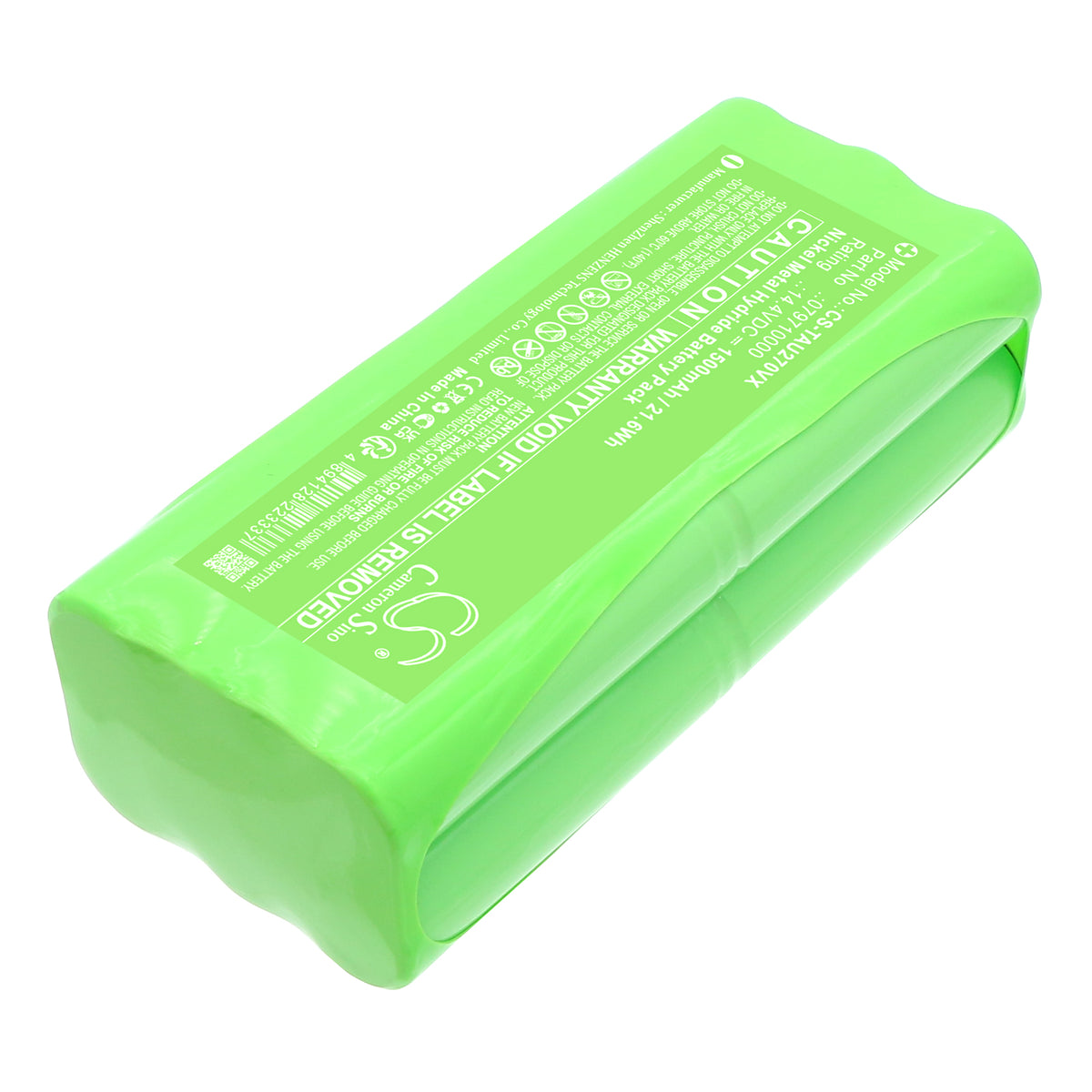 Replacement Battery for Taurus Saugroboter Striker Slim VER. II – Vacuum – 1500mAh / 14.4V