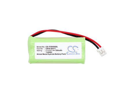 Replacement Battery for HJC | ChatterBox CB-50 Tandem Pro Kit standard intercom system – Wireless Headset – 700mAh / 2.4V - image 3
