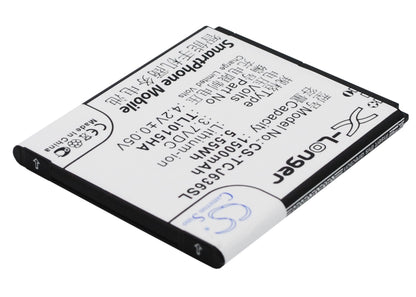 Replacement Battery for TCL  J636D – Mobile, SmartPhone – 1500mAh / 5.55Wh / 3.7V