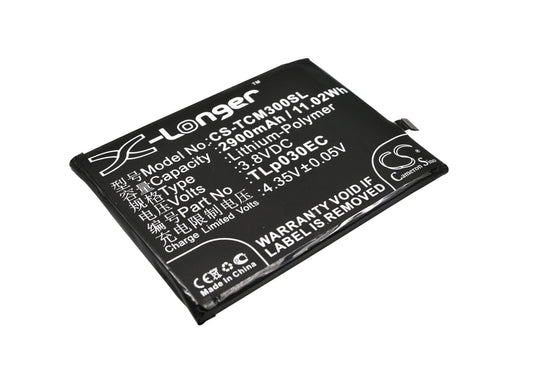 Replacement Battery for TCL 3S – Mobile, SmartPhone – 2900mAh / 3.8V - image 1