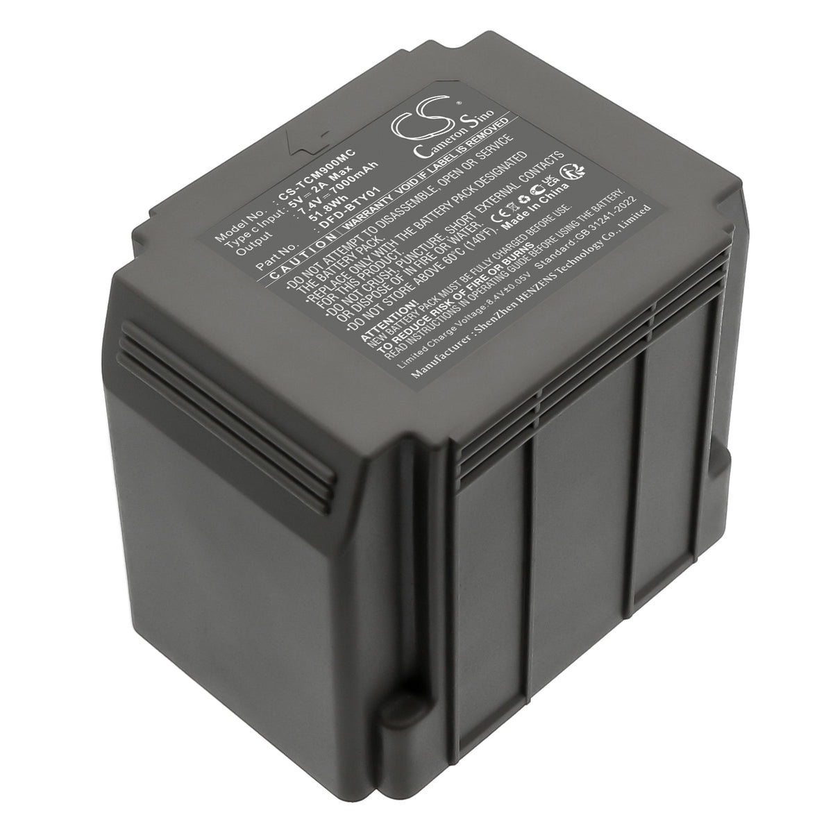 Replacement Battery for Tactacam Defend – Sports & Outdoors – 7000mAh / 7.4V