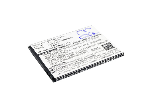 Replacement Battery for TCL P500M – Mobile, SmartPhone – 1800mAh / 3.8V - image 1