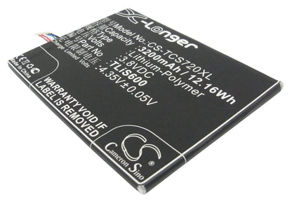 Replacement Battery for TCL | Alcatel S720T – Mobile, SmartPhone – 3200mAh / 3.8V - image 1