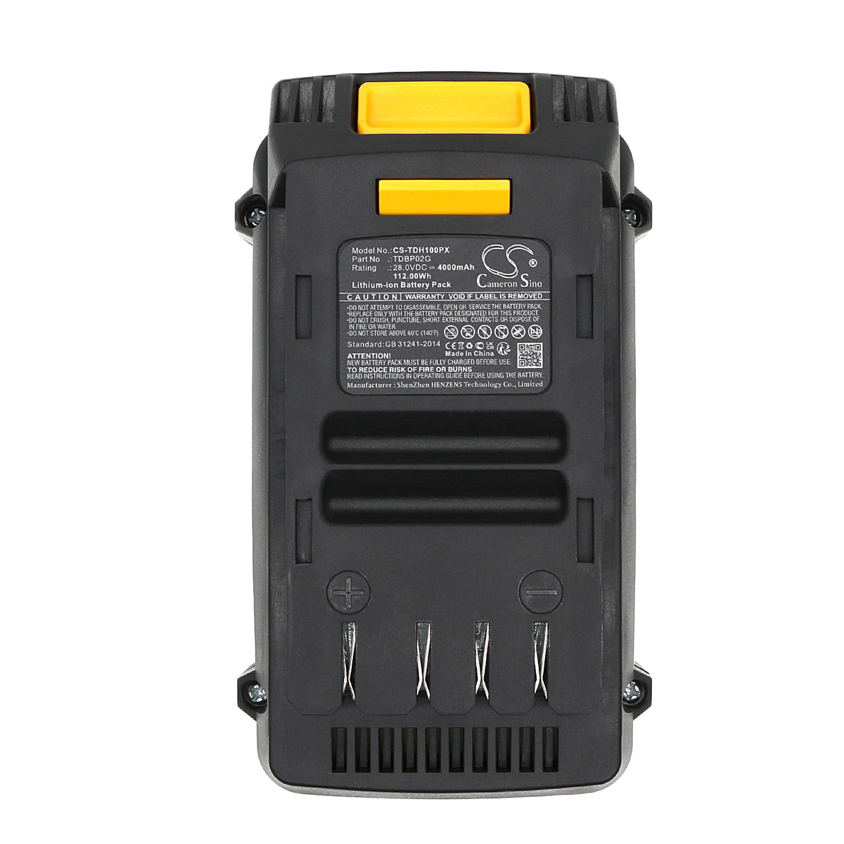 Replacement Battery for TECCPO TDAB03G – Vacuum – 4000mAh / 28V