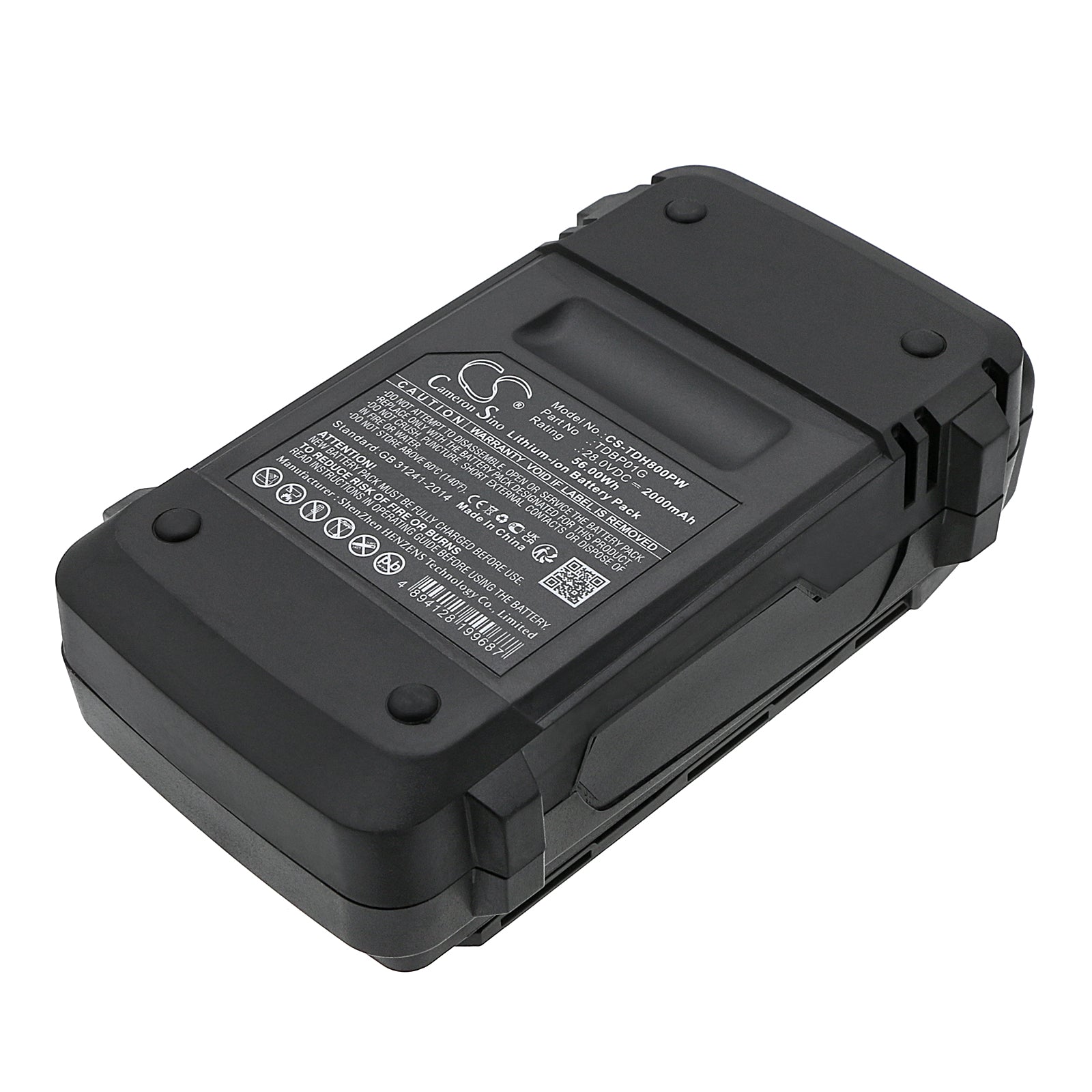 Replacement Battery for TECCPO TDAB03G – Lawn Mowers – 2000mAh / 28V - image 3