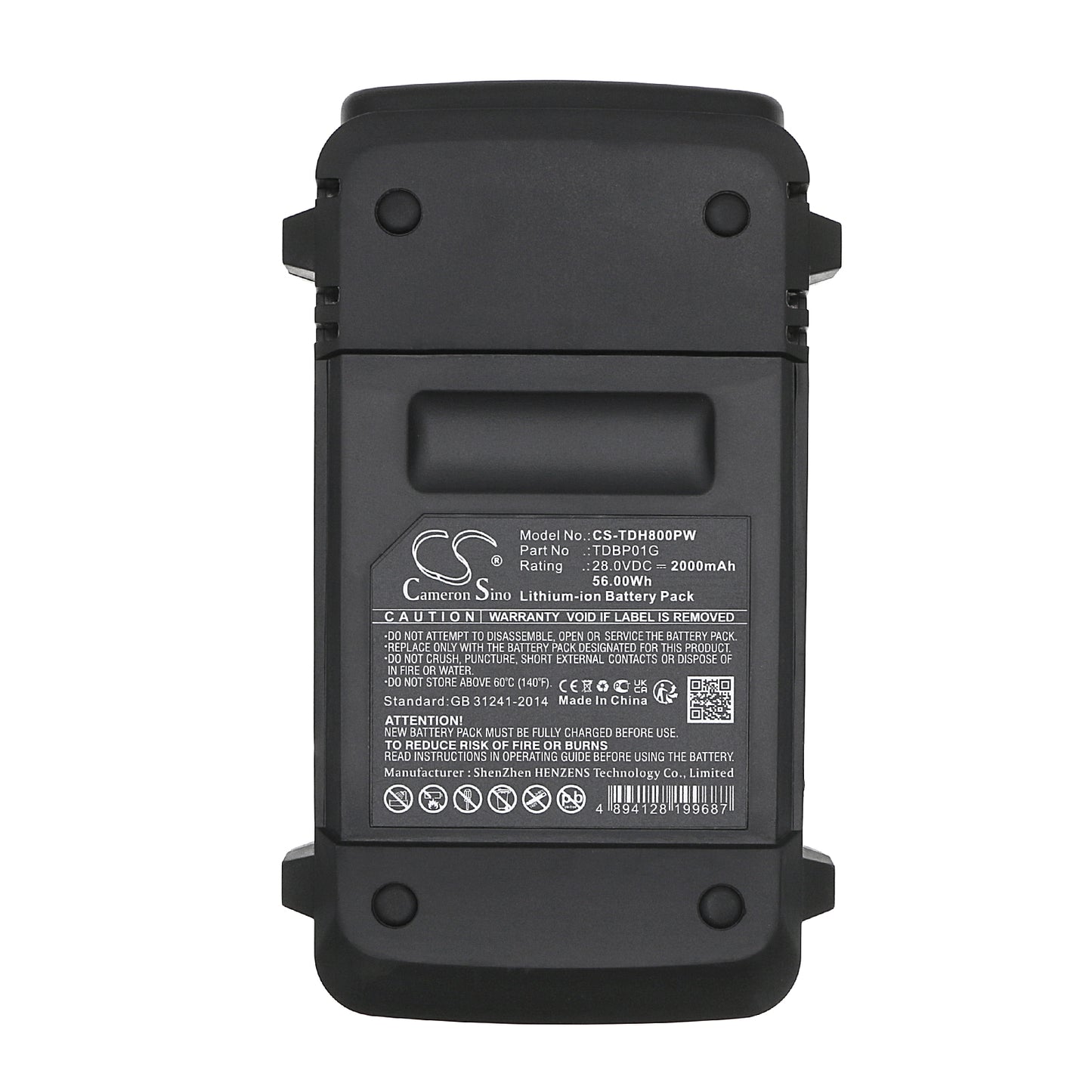 Replacement Battery for TECCPO TDAB03G – Lawn Mowers – 2000mAh / 28V - image 5