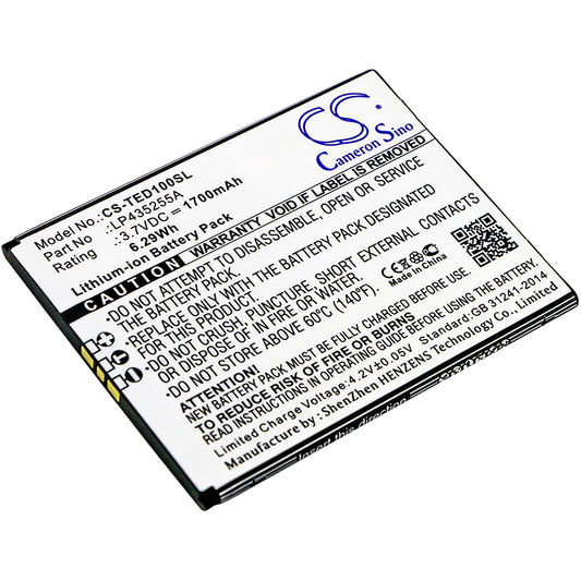 Replacement Battery for Telefunken Selfie TS1 – Mobile, SmartPhone – 1700mAh / 3.7V - image 1